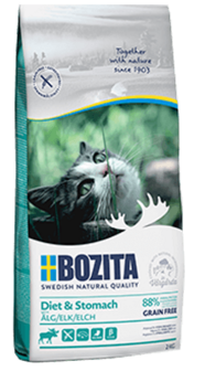 Bozita Feline Sensitive Diet &amp; Stomach Grain Free 400 gram