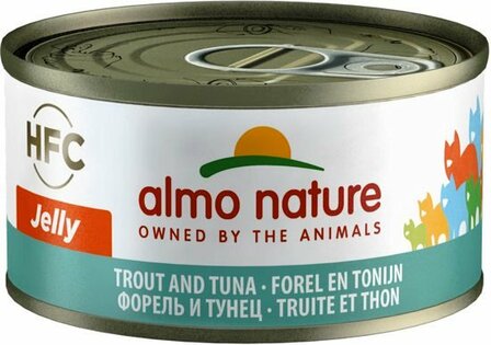 Almo Nature Tonijn met Forel blikje 70 gram