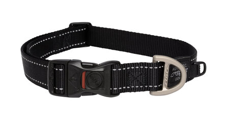 Rogz Utility Halsband XL, Zwart