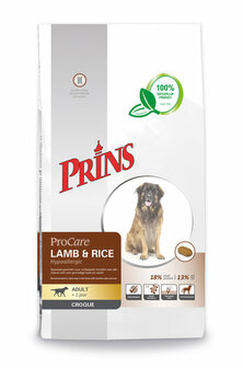 Prins Lam en Rijst Croc 10 kg.