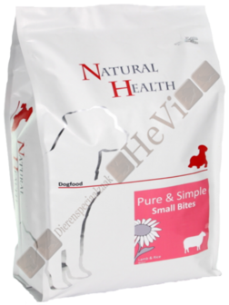 Natural Health Adult Small Lam en Rijst 2,5 kg