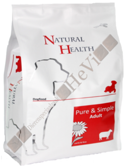 Natural Health Adult Lam en Rijst 2 kg