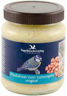 CJ Pindakaas orginal voor buitenvogels 330 gram