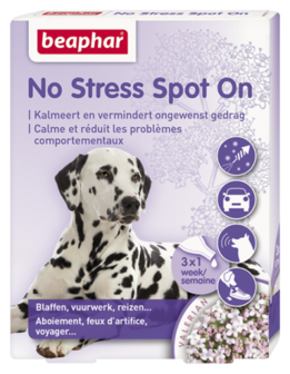 Beaphar No Stress Spot on Hond 3 Pipet