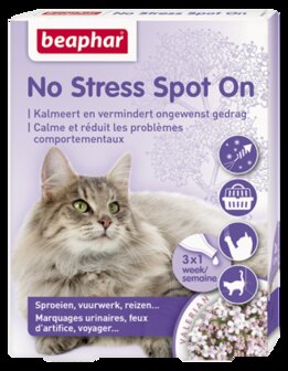 Beaphar No Stress Spot On Kat 3 Pipet