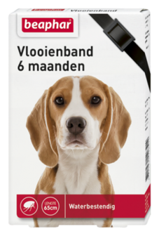 Beaphar Vlooienband Hond Zwart