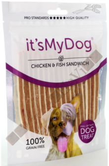 It's My Dog Chicken & Fish Sandwich 85 gram
