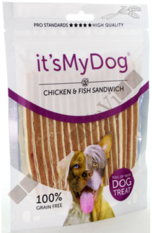 It&#039;s My Dog Chicken &amp; Fish Sandwich 85 gram