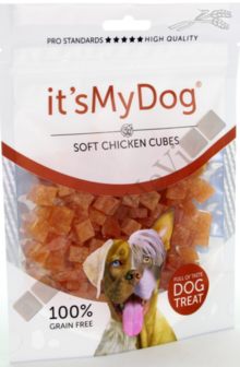 It&#039;s My Dog Chicken soft cubes 85 gram