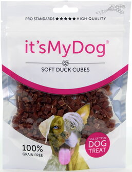 It&#039;s My Dog Duck Soft Cubes 85 gram