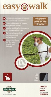 PetSafe Easy Walk Tuigje Zwart Maat S