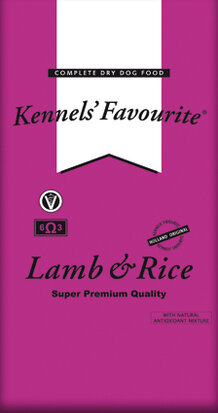 Kennels Favourite Lamb & Rice 4 kg