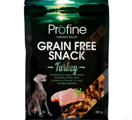 Profine Snack Kalkoen Graanvrij 200 gram