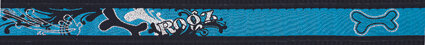Rogz Beach Bum Halsband Turquoise Chrome, 20mm