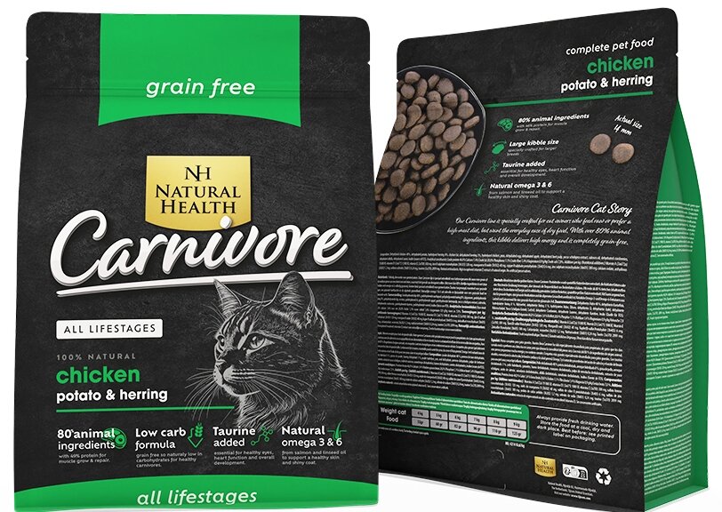 Natural Health Kat Carnivore 2 kg