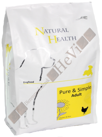 Natural Health Adult Kip en Rijst 2 kg