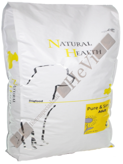 Natural Health Adult Kip en Rijst 12,5 kg