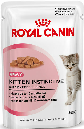 Royal Canin Kitten Pouch Instinctive, 12x85 gram