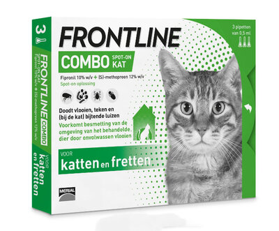 Frontline COMBO Kat 3 pipet