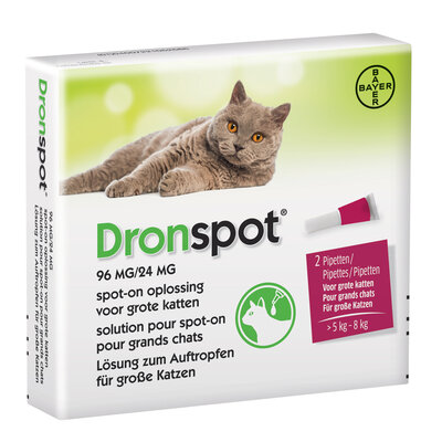 Dronspot Grote Kat, 2 pipetten
