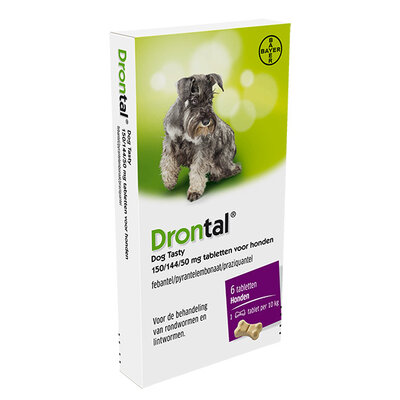 Drontal Dog Tasty 6 tablet