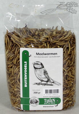 Meelwormen Gedroogd 200 gram