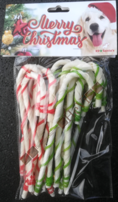 Kerst Wandelstok Twisted per 14 stuks