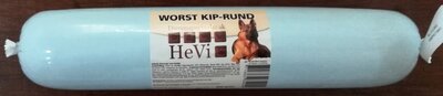 HeVi Worst Kip/Rund, 800 Gram