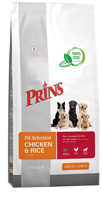 Prins Fit Selection Kip en Rijst 2 kg.