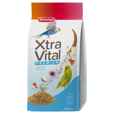 Beaphar Xtra Vital Parkietenvoer 500 gram