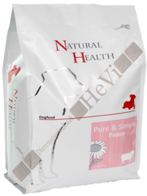 Natural Health Puppy Lam en Rijst 2,5 kg