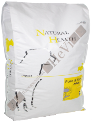 Natural Health Adult Kip en Rijst 12,5 kg