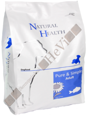 Natural Health Adult Vis en Rijst 2,5 kg