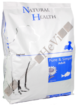 Natural Health Adult Vis en Rijst 7,5 kg