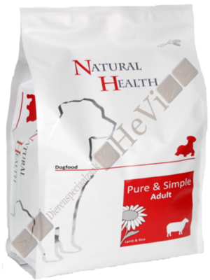 Natural Health Adult Lam en Rijst 2 kg