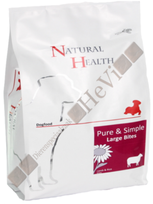 Natural Health Adult Large Lam en Rijst 2 kg