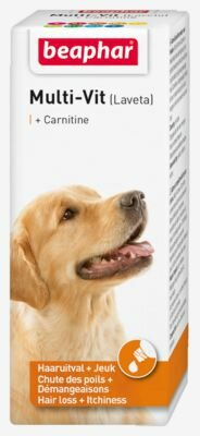 Beaphar Multi Vitamine Hond met Carnitine 50 ml.