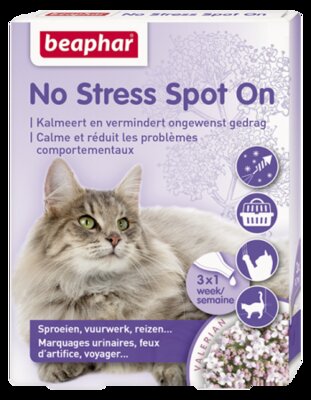 Beaphar No Stress Spot On Kat 3 Pipet