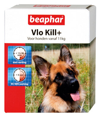 Beaphar Vlo Kill+ vanaf 11 kg 6 tabletten