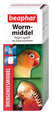 Beaphar Wormmiddel voor Knaagdier/Vogels/Kippen 100 ml.
