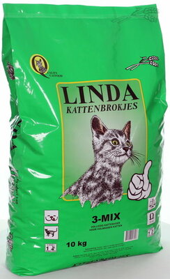 Linda Kattenbrok 3-mix 10 kg