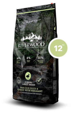 Riverwood Junior Large Breed Duck 12 kg