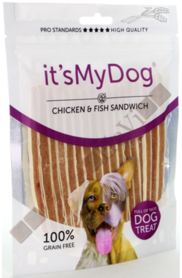 It's My Dog Chicken & Fish Sandwich 85 gram