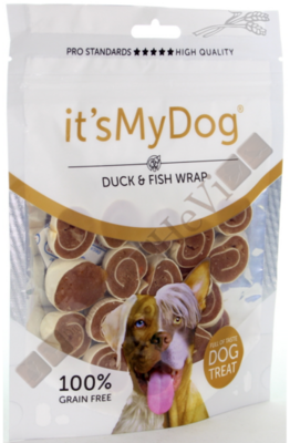 It's My Dog Duck & Fish wrap 85 gram