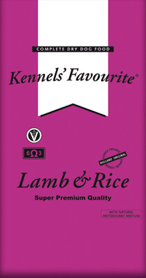 Kennels Favourite Lamb & Rice 3 kg