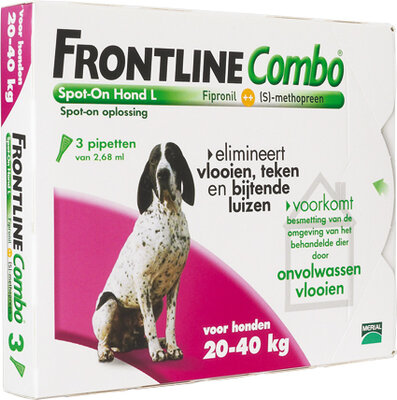Frontline COMBO Hond L 20-40 kg 3 pipet