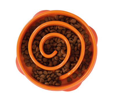 Outward Hound Fun Feeder Mini Orange 22 cm