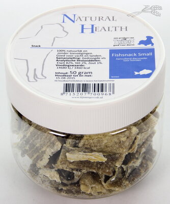 Natural Health Snack Vis 50 gram