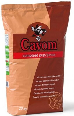 Cavom Compleet Puppy / Junior Hondenbrokken 20 kg.