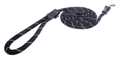 Rogz Rope Lijn Lang Zwart 180 cm, 9mm